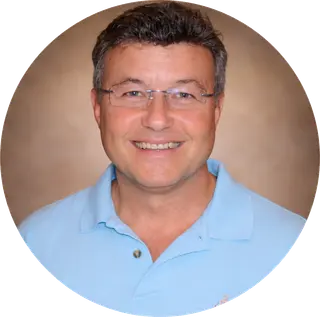 Dan, owner of Brass Flamingo